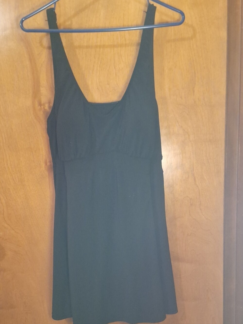 Black Size Lg Swim Dress
